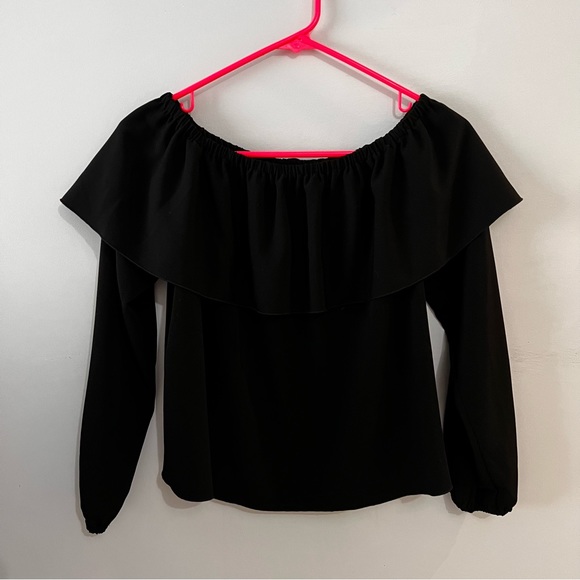 Aritzia Wilfred, Morel Blouse, XS, Black - Picture 3 of 12